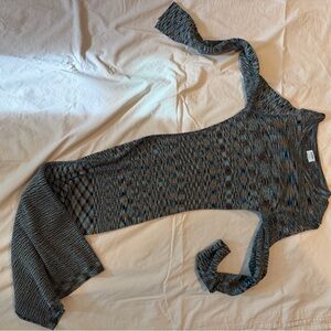 Cotton On Multicolor Knit Long Sleeve Dress